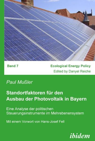 Standortfaktoren für den Ausbau der Photovoltaik in Bayern