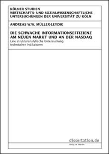 Die schwache Informationseffizienz am Neuen Markt und an der Nasdaq