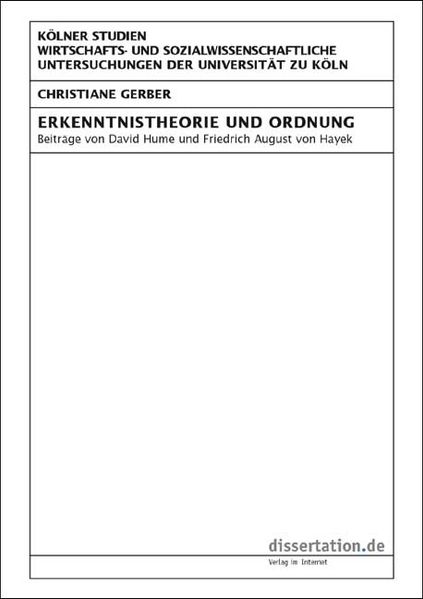 Erkenntnistheorie und Ordnung