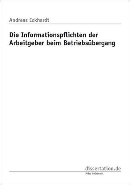 Die Informationspflichten der Arbeitgeber beim Betriebsübergang