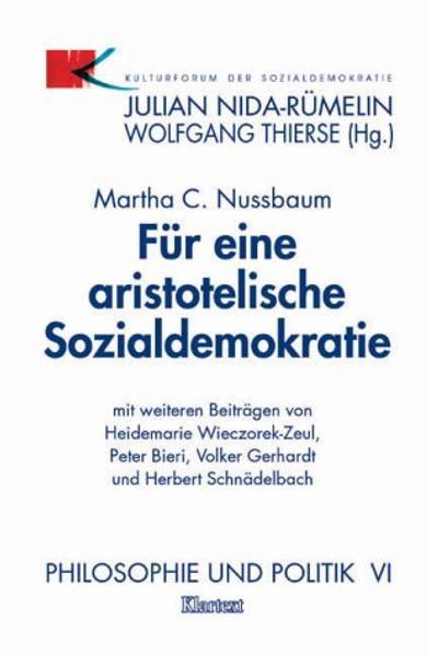 Philosophie und Politik / Für eine aristotelische Sozialdemokratie