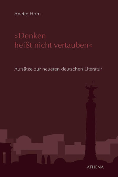 "Denken heißt nicht vertauben"