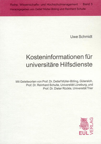 Kosteninformationen für universitäre Hilfsdienste