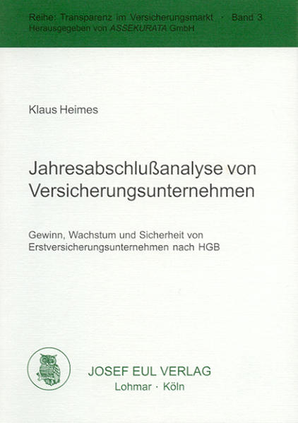 Jahresabschlußanalyse von Versicherungsunternehmen