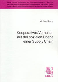 Kooperatives Verhalten auf der sozialen Ebene einer Supply Chain