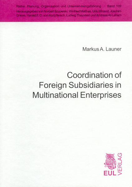 Coordination of Foreign Subsidiaries in Multinational Enterprises