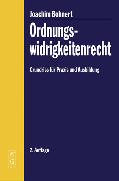 Ordnungswidrigkeitenrecht