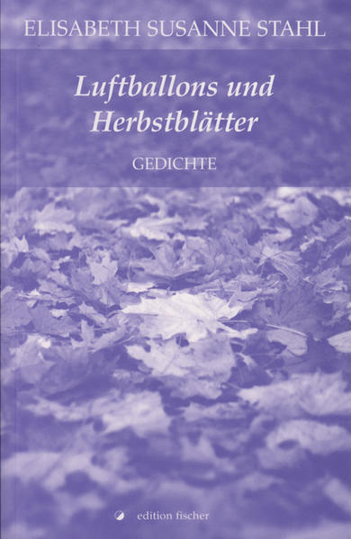 Luftballons und Herbstblätter