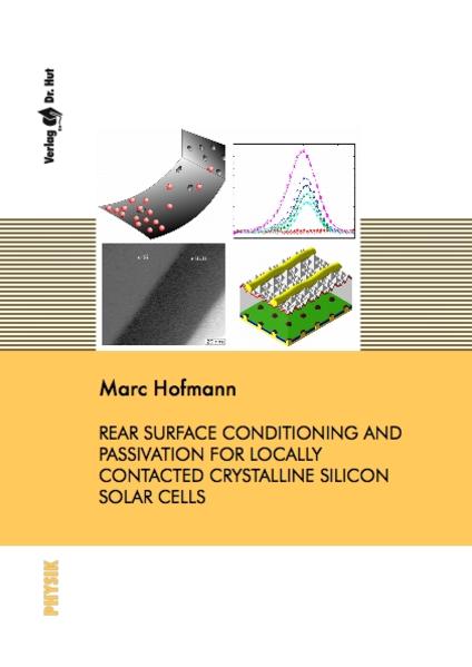 REAR SURFACE CONDITIONING AND PASSIVATION FOR LOCALLY CONTACTED CRYSTALLINE SILICON SOLAR CELLS