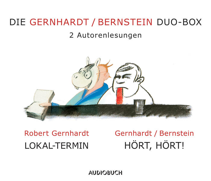 Die Gernhardt /Bernstein Duo-Box (Lokal-Termin, Hört, hört!)