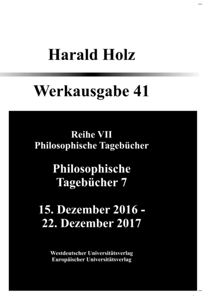 Philosophische Tagebücher 41