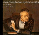 Karl Kraus liest aus eigenen Schriften