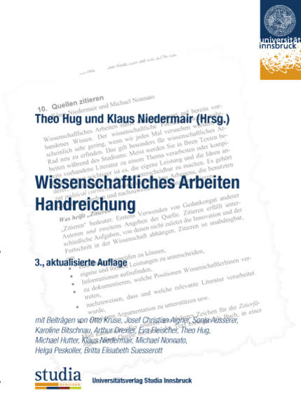 Wissenschaftliches Arbeiten