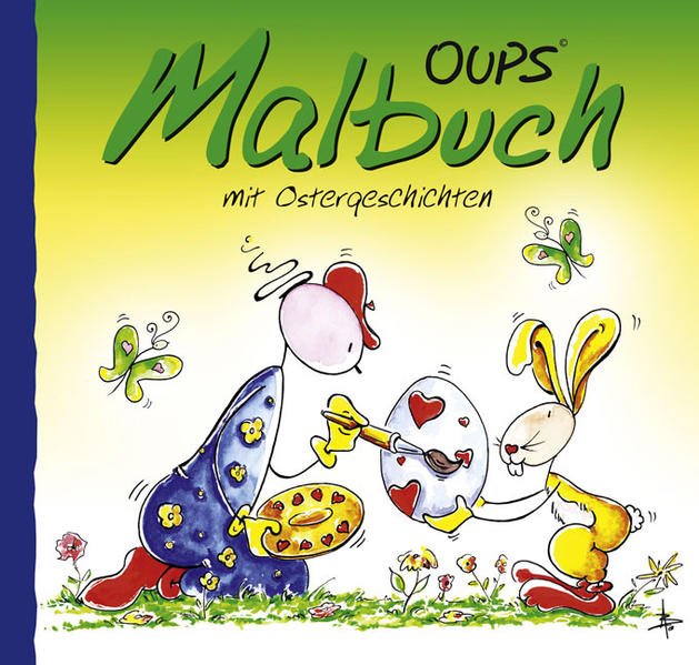 Malbuch mit Ostergeschichten