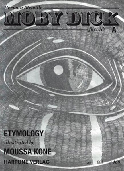 Moby Dick FIlet No A - Etymology - illustrated by Moussa Kone