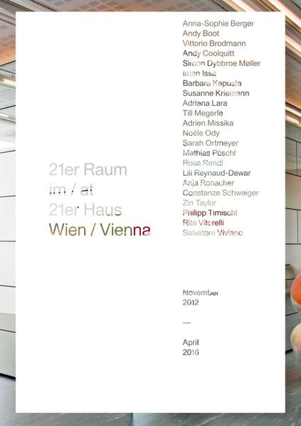 21er Raum 2012 – 2016
