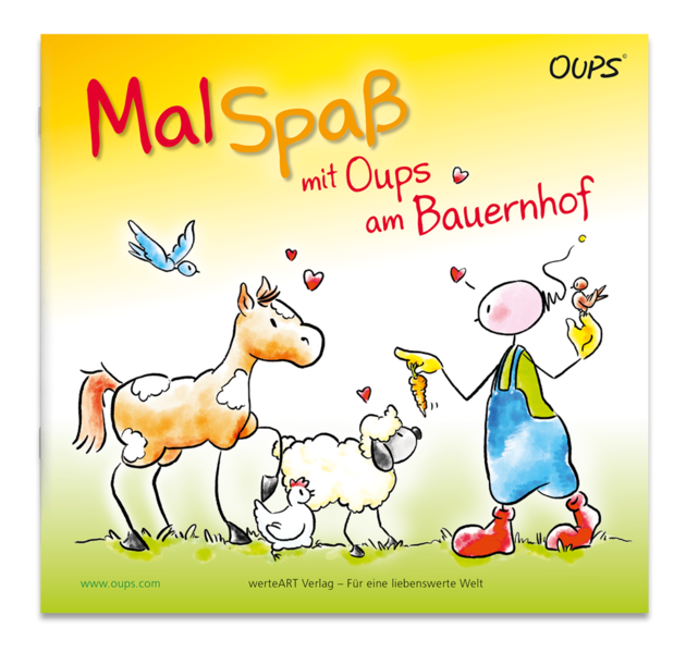 Oups - Malspaß mit Oups am Bauernhof
