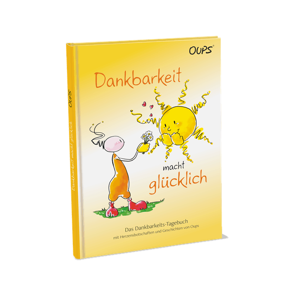 Oups-Dankbarkeits-Tagebuch