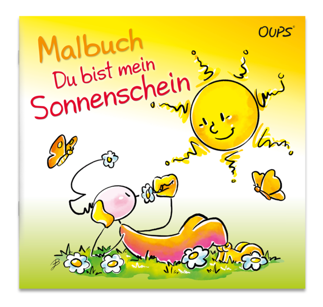 Oups Malbuch - Du bist mein Sonnenschein