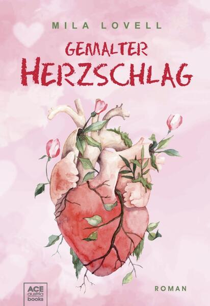 Gemalter Herzschlag