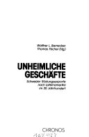 Unheimliche Geschäfte