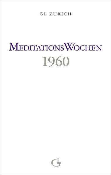 Meditationswoche 1960