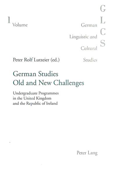 German Studies: Old and New Challenges