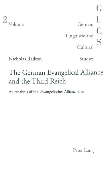 The German Evangelical Alliance and the Third Reich