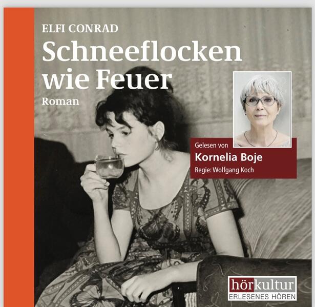 Schneeflocken wie Feuer