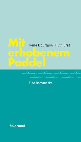Mit erhobenem Paddel