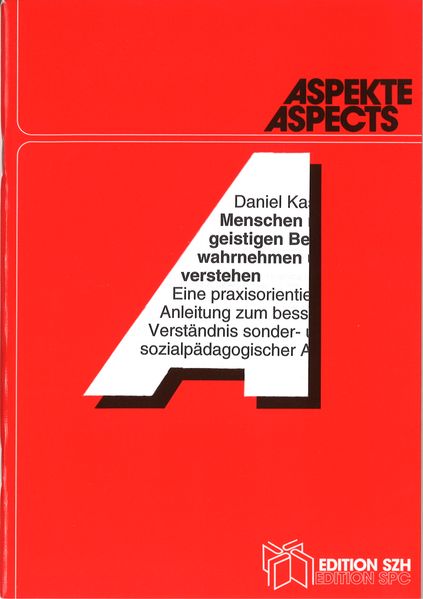 Menschen mit einer geistigen Behinderung wahrnehmen und verstehen