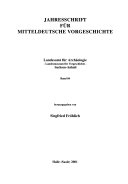 Jahresschrift für mitteldeutsche Vorgeschichte