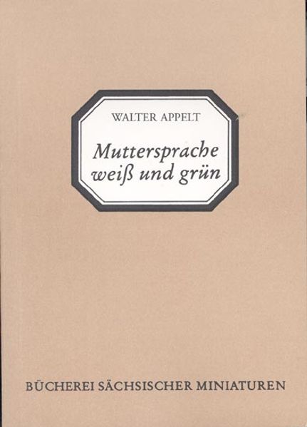 Muttersprache weiss und grün