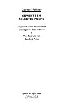 seventeen selected poems
