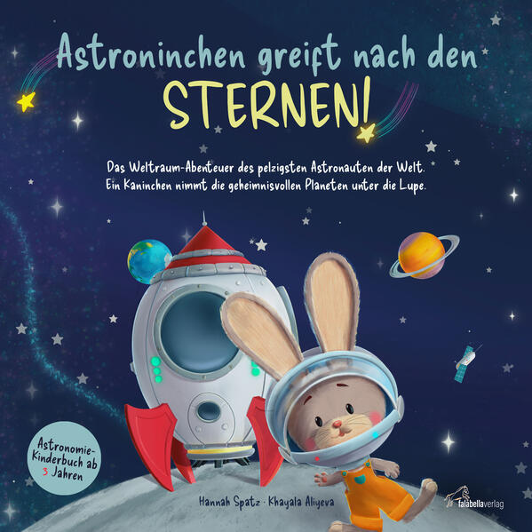 Astroninchen greift nach den Sternen!