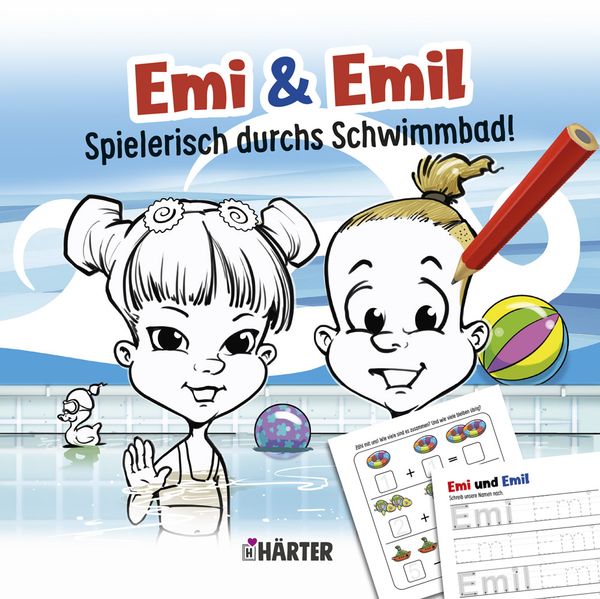 Mit Emi und Emil spielerisch durchs Schwimmbad