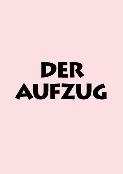 DER AUFZUG