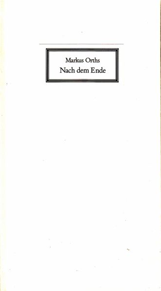 Nach dem Ende