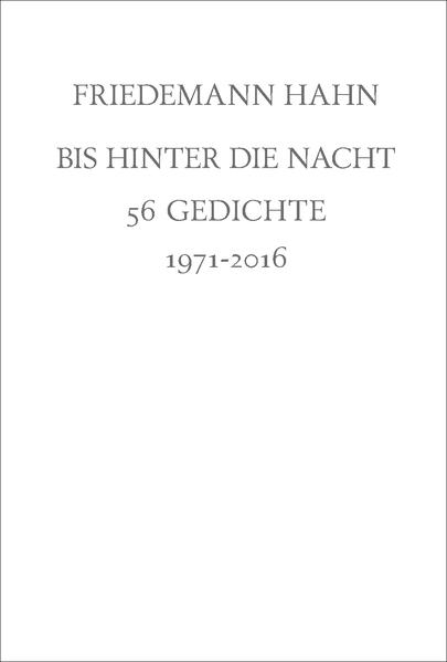 Bis hinter die Nacht