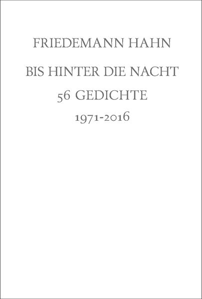 Bis hinter die Nacht