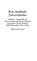 Einverständnis