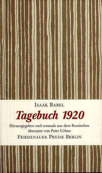 Tagebuch 1920