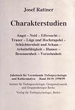 Jahrbuch für verstehende Tiefenpsychologie und Kulturanalyse / Charakterstudien