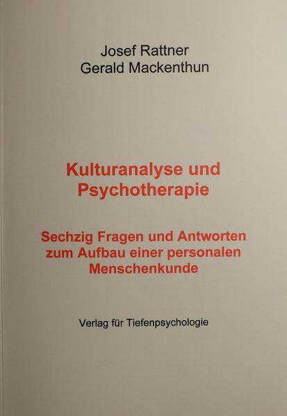 Kulturanalyse und Psychotherapie
