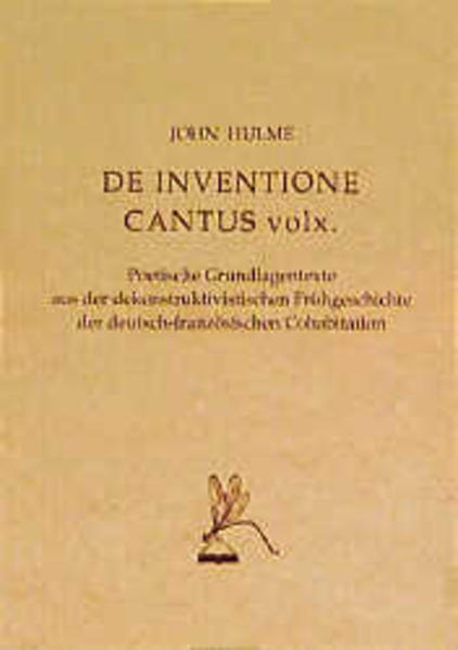 De Inventione Cantus volks