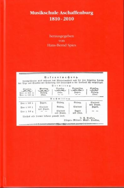 Musikschule Aschaffenburg 1810-2010