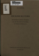 Die Ruhe im Sturm