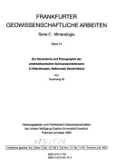 Zur Geochemie und Petrographie der unterkarbonischen Schwarzschieferserie in Odershausen, Kellerwald, BRD