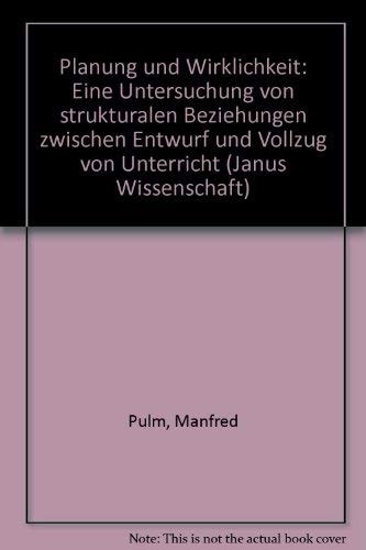 Planung und Wirklichkeit