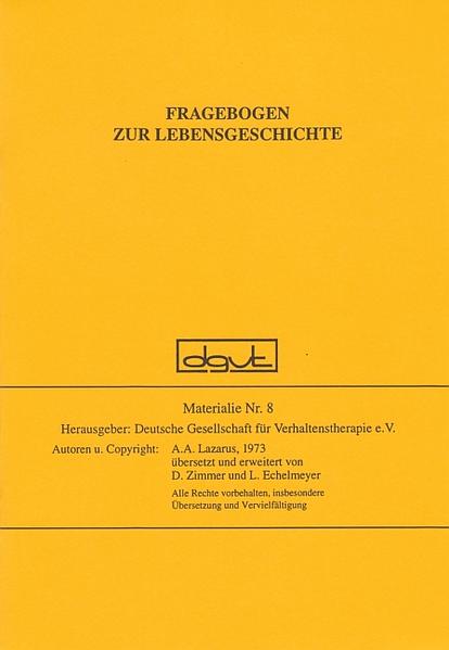 Fragebogen zur Lebensgeschichte